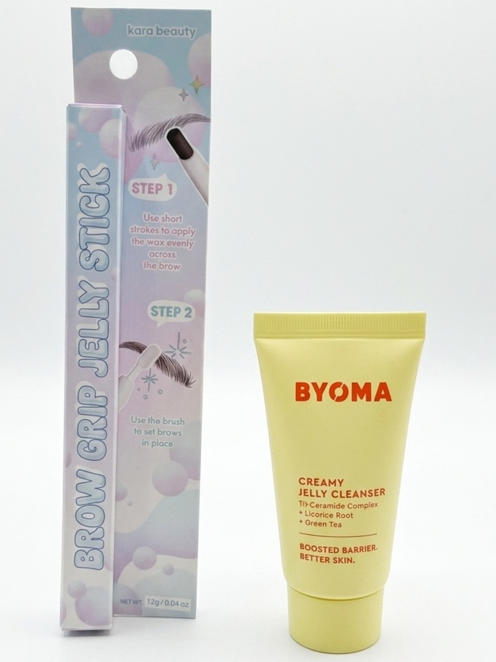 BYOMA & Kara Beauty Duo — cleanser & brows